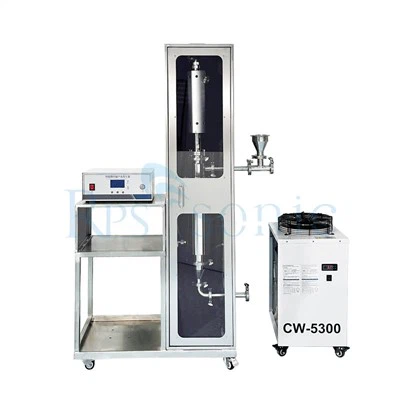 Ultrasone dispersie met geluidsverhuizer